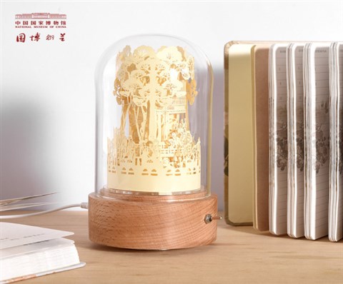 大观园全景纸雕灯|DIY音乐盒|中国风礼品