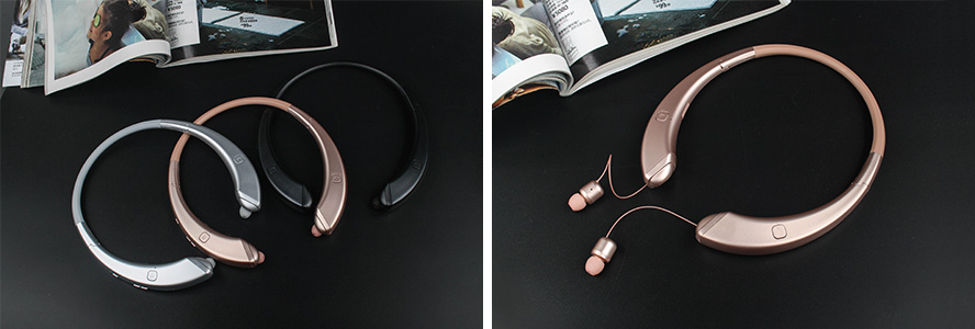 MIDU品牌新款头戴式蓝牙耳机重低音苹果无线音乐游戏运动耳机可折叠 绅士黑、太空银、玫瑰金可选择