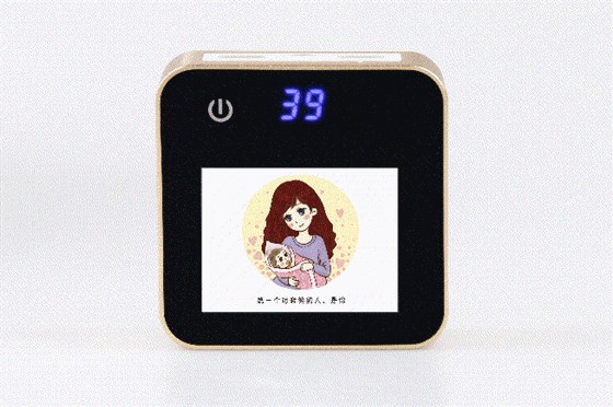 MIDU电子礼品定制——翻页电子相框充电宝