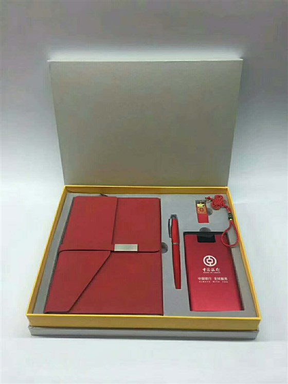 MIDU品牌中秋商务礼品logo定制四件套