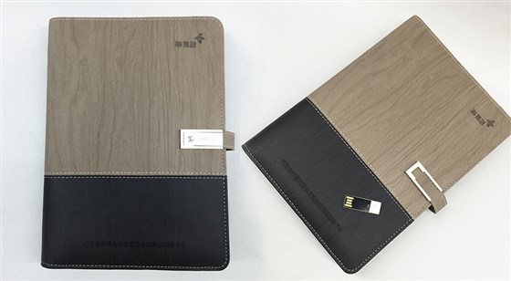 记事本移动电源礼品