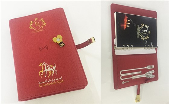 多功能记事本移动电源
