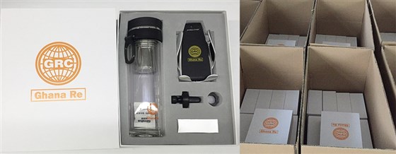 MIDU-汽车礼品定制支架无线充水杯套装