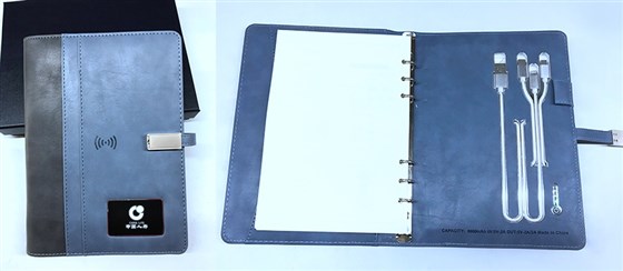 MIDU-中国人寿保险礼品定制案例智能记事本