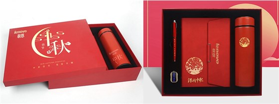 遵行者礼品定制工厂-红色保温杯套装2