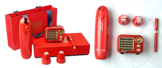 尊行者礼品工厂_中国风礼品定制保温杯套装