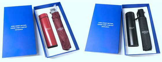 会议商务礼品保温杯雨伞套装