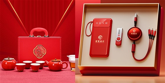 银行伴手礼套装