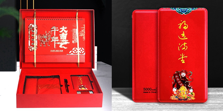 尊行者礼品定制工厂_商务礼品五福套装