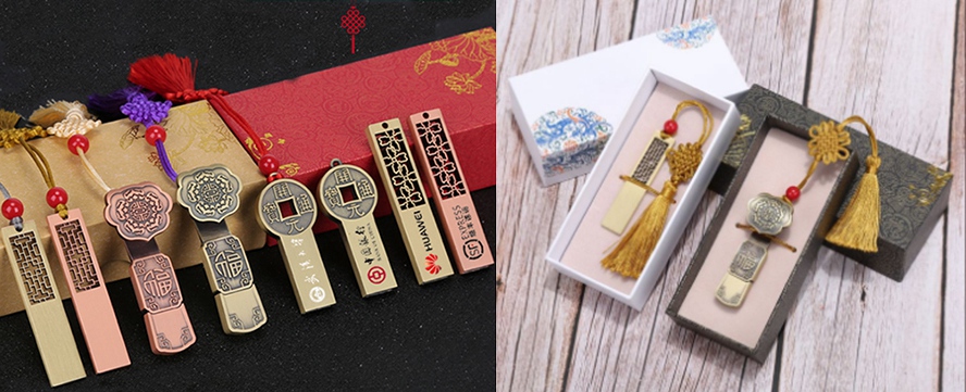 尊行者礼品定制工厂_公司文创礼品定制复古U盘
