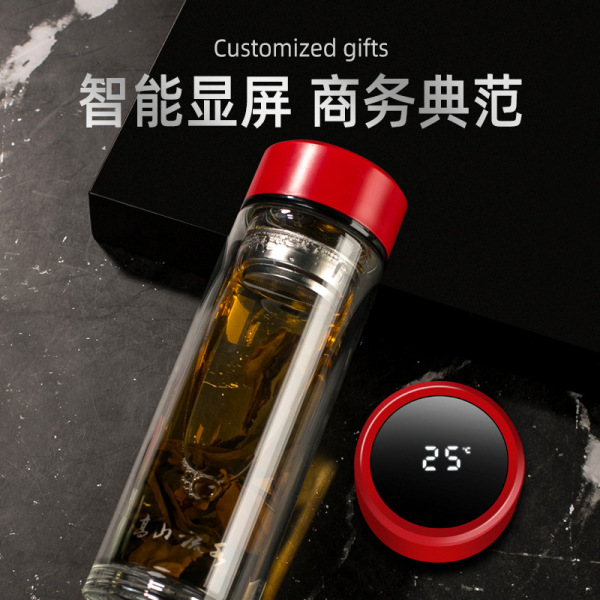 商务实用五件套 玻璃杯+雨伞+长扣笔记本+圆珠笔+16GU盘 活动纪念礼品