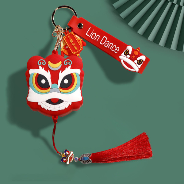 国潮钥匙扣三合一数据线|车载一拖三充电线|创意礼品