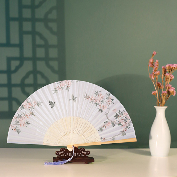 复古风夏季扇子扇折扇 中国风汉服随身便携折叠扇 宣传促销礼品