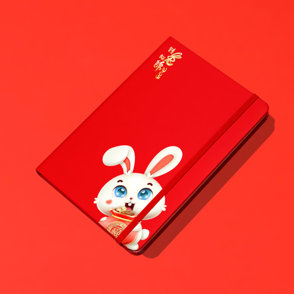 【钱兔无量】2023年新春礼盒 雨伞+保温杯+10000毫安充电宝 年会礼品4