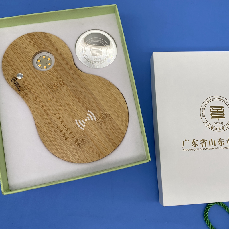水晶球无线充+广东省山东章丘商会 