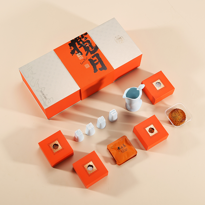 【揽月-酒逢知己】2024中秋创意礼盒|特色中秋礼品
